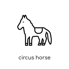 Circus Horse icon from Circus collection.