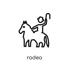 rodeo icon from Circus collection.