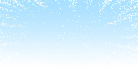 Amazing falling snow Christmas background. Subtle 