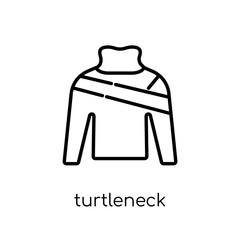 Turtleneck icon from Clothes collection.
