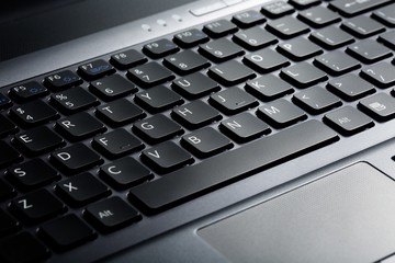 Laptop Keyboard - Close Up