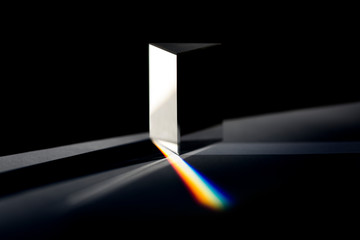 Prisma Lichtbrechung Regenbogen