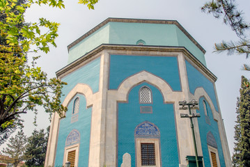 Bursa, Turkey, 01 May 2012: Tomb of Celebi Sultan Mehmet © Kayihan