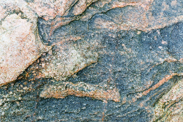 Sea stone texture. Panel texture. Spots gray red background. Background fill. Natural stone background.