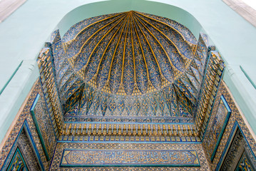 Bursa, Turkey, 01 May 2012: Tomb of Celebi Sultan Mehmet © Kayihan