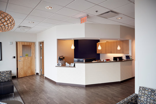 Empty medical office
