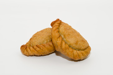 Empanadas. Homemade stuffed beef empanadas. Traditional colombian empanadas