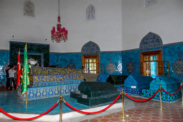 Bursa, Turkey, 01 May 2012: Tomb of Celebi Sultan Mehmet © Kayihan