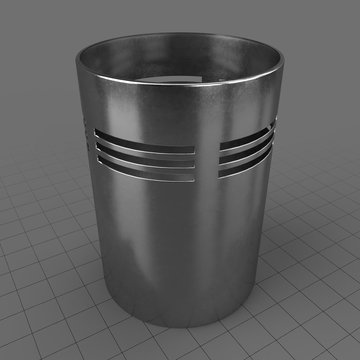 Empty dustbin