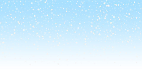 Random falling stars Christmas background. Subtle 