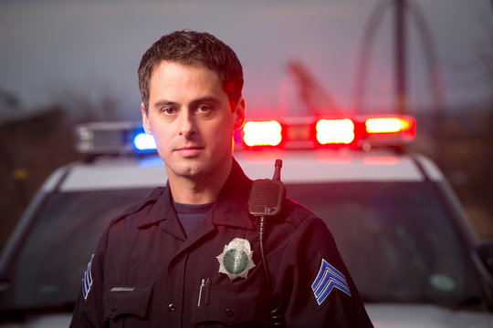 Police sergeant portrait