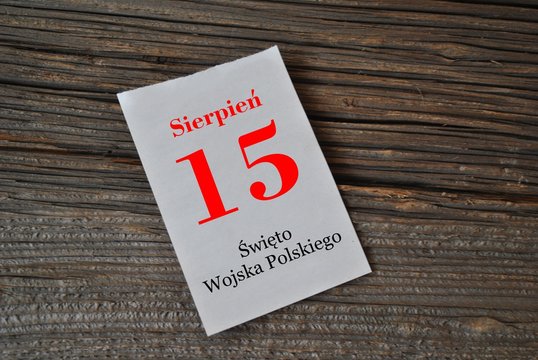 15 sierpnia - Święto Wojska Polskiego