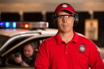 Policeman Gun Safety Instructor. © Studio615