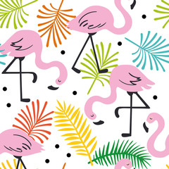 Seamless vector summer pattern