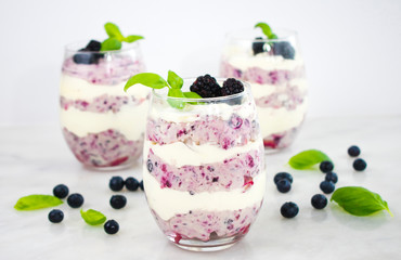 Berry Tiramisu Trifles