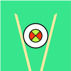 Minimalist sushi