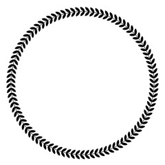 Laurel border icon