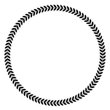 Laurel border icon