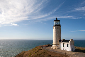 Fototapeta na wymiar lighthouse and sky