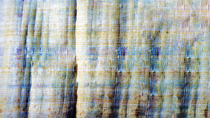 Torn Yellow Brown Papyrus Paper