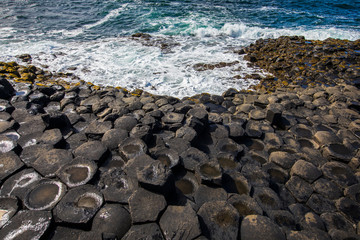 The Giant's Causeway in Northern Ireland