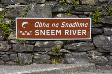 Sneem River in the Republic of Ireland