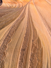 Layered sandstone, Coyote Buttes North, Vermillion Wilderness, Arizona