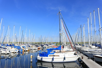 Jachthafen in Scharendijke