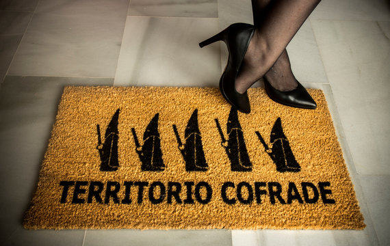 Procesiones de Semana Santa en Sevilla, Andalucia, Espa&ntilde;a.