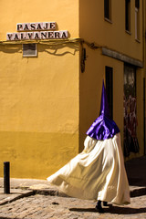 Procesiones de Semana Santa en Sevilla, Andalucia, Espa&ntilde;a.