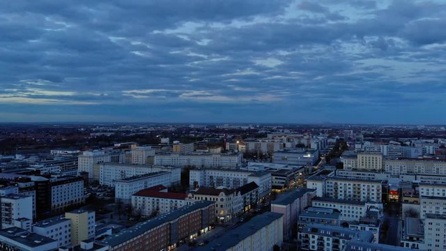 Hyperlapse timelapse between magdeburg at the cathedral dom