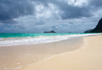 Obraz premium Gorgeous Tropical Island Beach in Hawaii