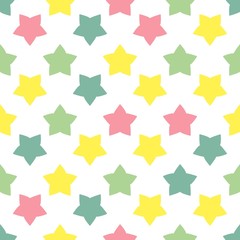 Vector seamless pattern with colorful