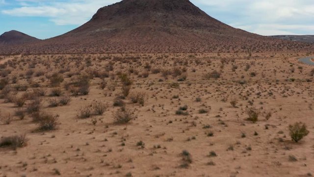 Butte Reveal in the Mojave Desert