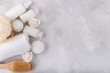 White rose Spa setting