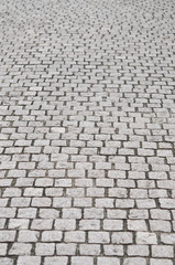 石畳の歩道