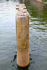 broken bridge pier