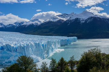 Scenic views of Glaciar Perito Moreno, El Calafate, Argentina