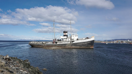 Scenic views of Ushuaia, Argentina, Patagonia