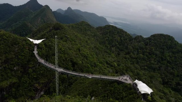 Skybridge beautiful landscape