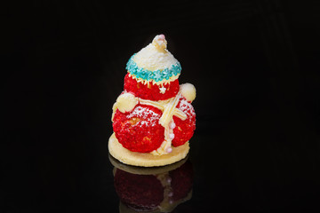 making christmas cakes