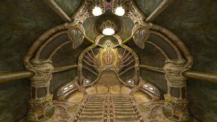 エイリアンの巣窟