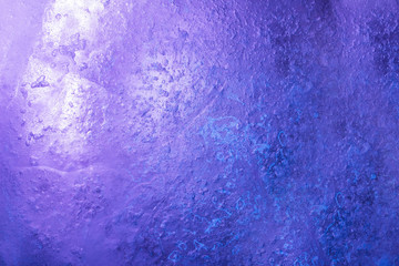 Fototapeta na wymiar Purple and blue abstract ice texture.