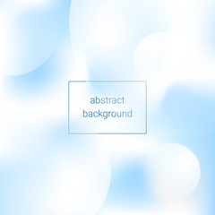 Obraz premium cold abstract background with spots and spheres