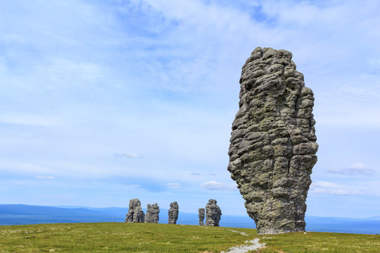 Deemed One Of The Seven Wonders Of Russia, The Manpupuner Rock Formations Are A Popular Attraction In Russia.