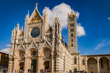 Fototapeta premium Siena Cathedral in Siena, Italy