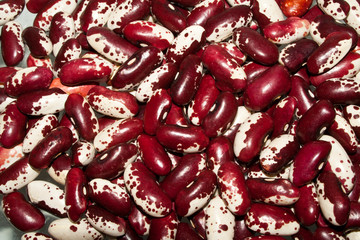 beans isolated on white background