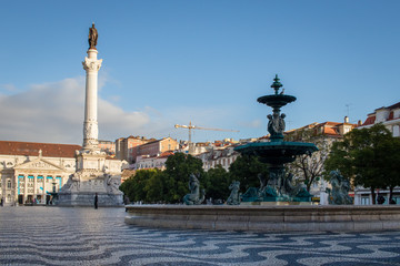 Fototapeta na wymiar Streets and architecture of Lisbon, Portugal