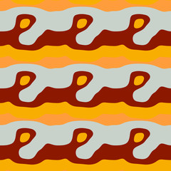 Seamless background pattern with a variety of multicolored lines.