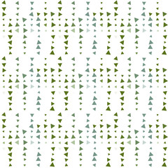 Abstract seamless pattern background with multi-colored varied triangles.
